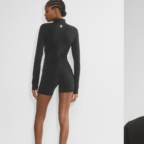 TNA Golden Relay Zip-Up Black Sz XXS *Like New* - Picture 5 of 10